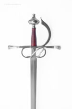 back view of Malleus Martialis Fugitive sword configuration 1