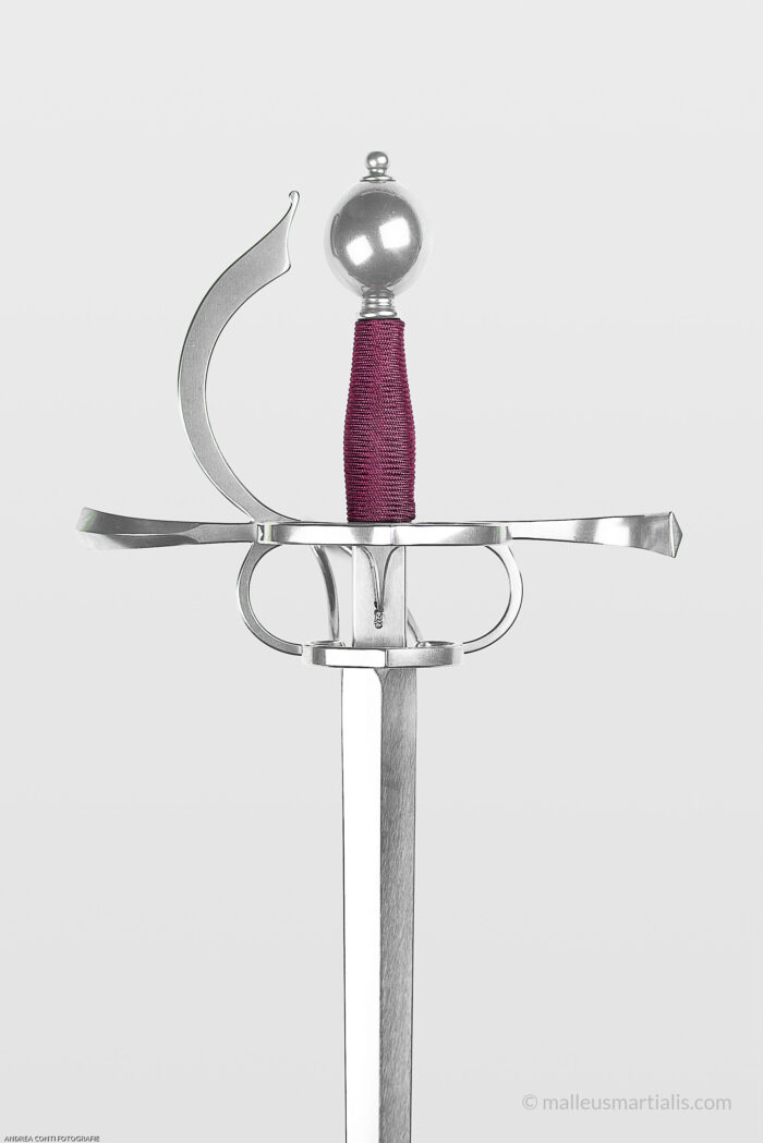 front view of Malleus Martialis Fugitive sword configuration 2