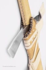 detail of Malleus Martialis San Maurizio sword and scabbard